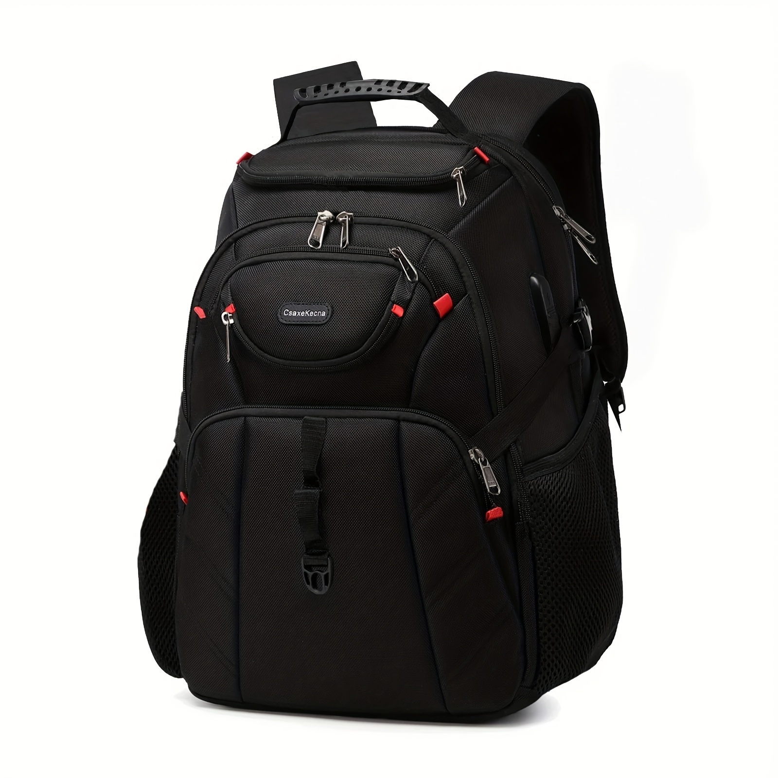 TEMU A Spacious 50l Travel Laptop Backpack Suitable For College And High School, With Airline Regulations For Business Use, Of Holding A 17-inch