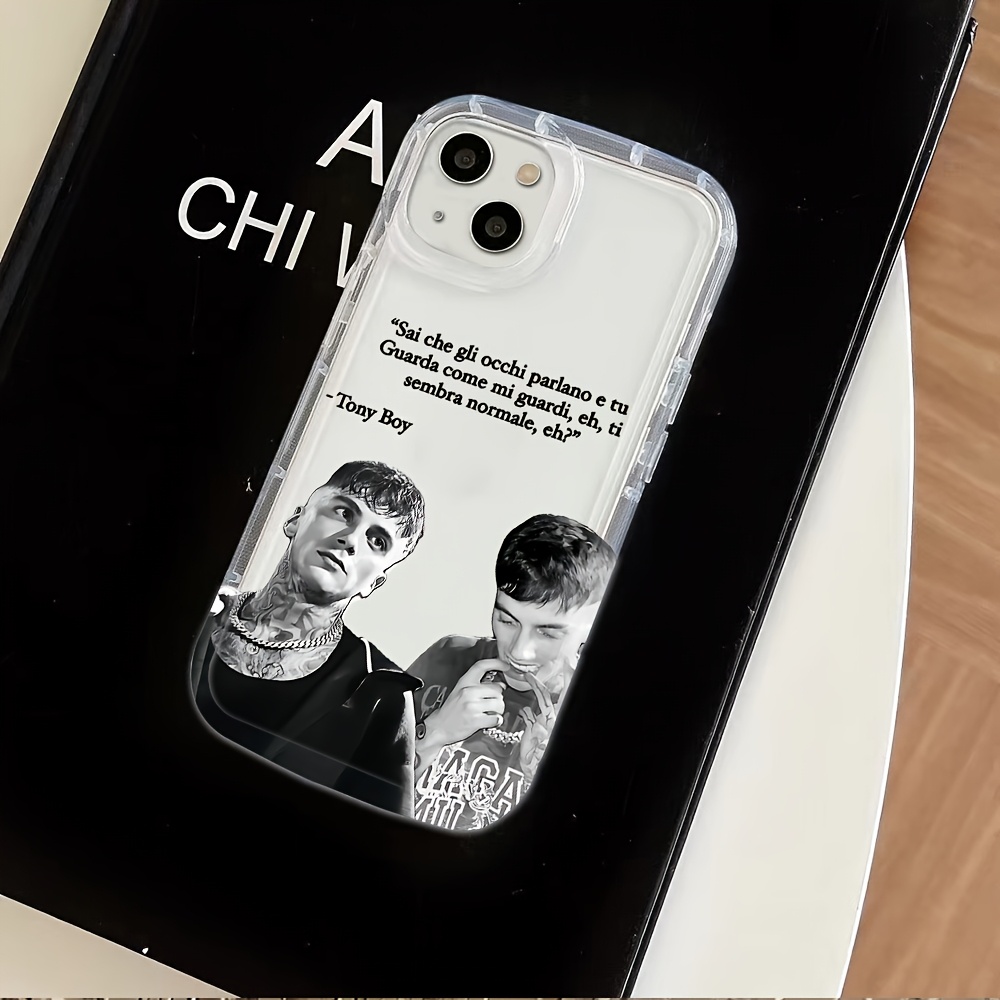TEMU Custodia per telefono - Custodia per telefono Tony's Boys adatta per Iphone 17 17E 16E 16 15 14 13 12 11 Pro Air XR XS X 7 8 Plus, cover