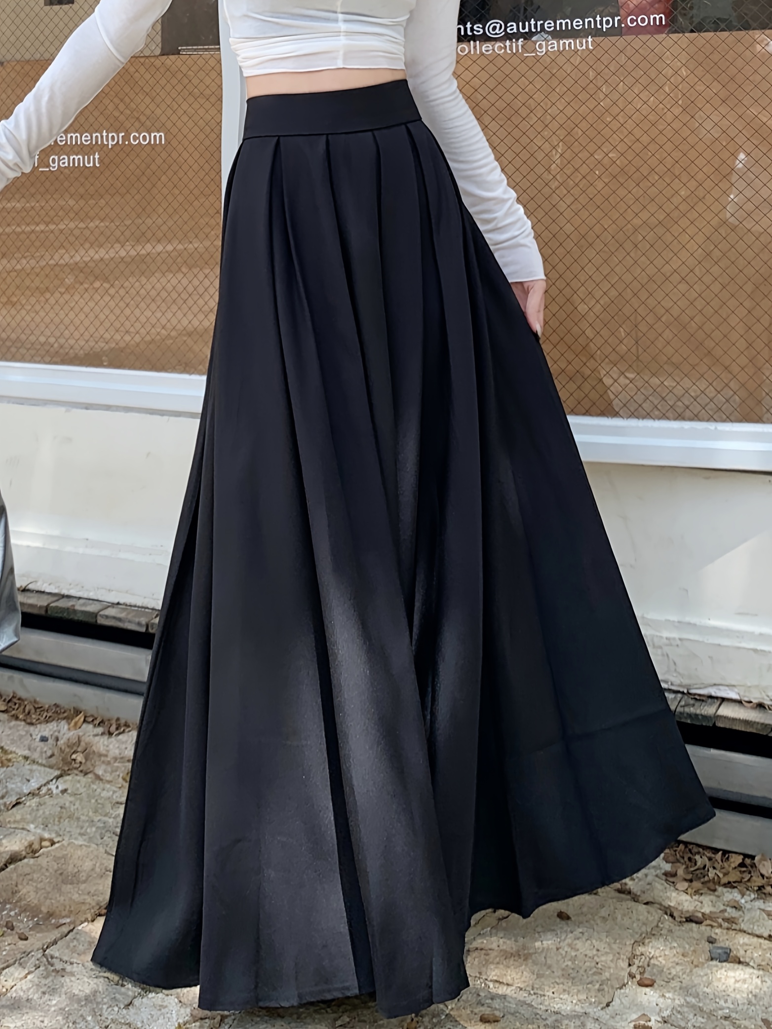 ◇ROUGHNECK◇ Long Cancan Skirt Black MUSINSA | ROUGHNECK Long Cancan Skirt Black