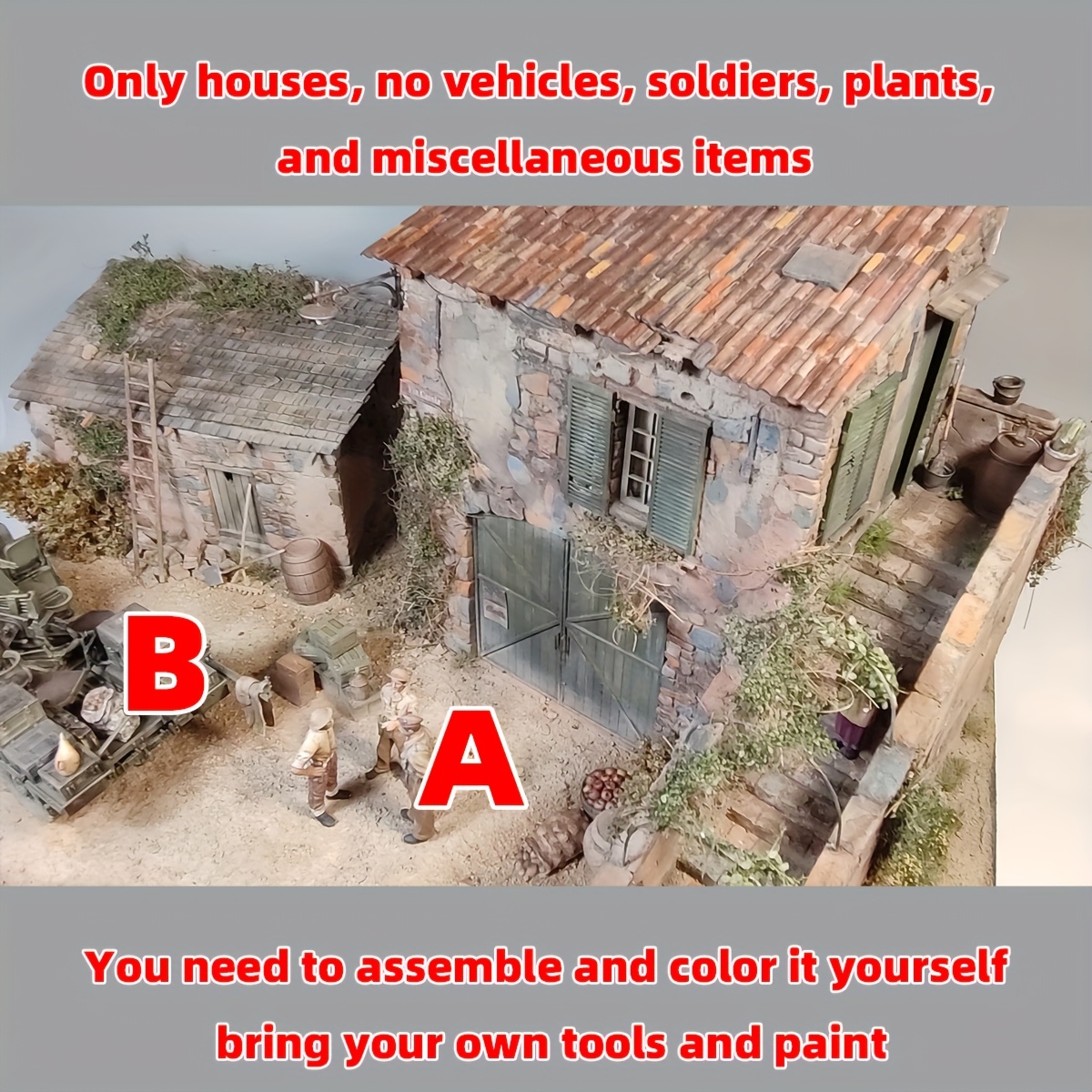 Assembly Architectural Model Rural Area Residence