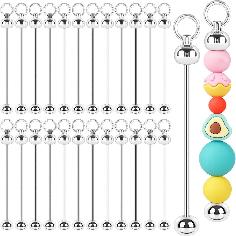 TEMU 24pcs Jewelry Making Key Chain Lobster Clasp Set Jewelry Making Kit For Mother's Day, , Back-to-, Graduation Season, Teacher's Day, Thanksgiving