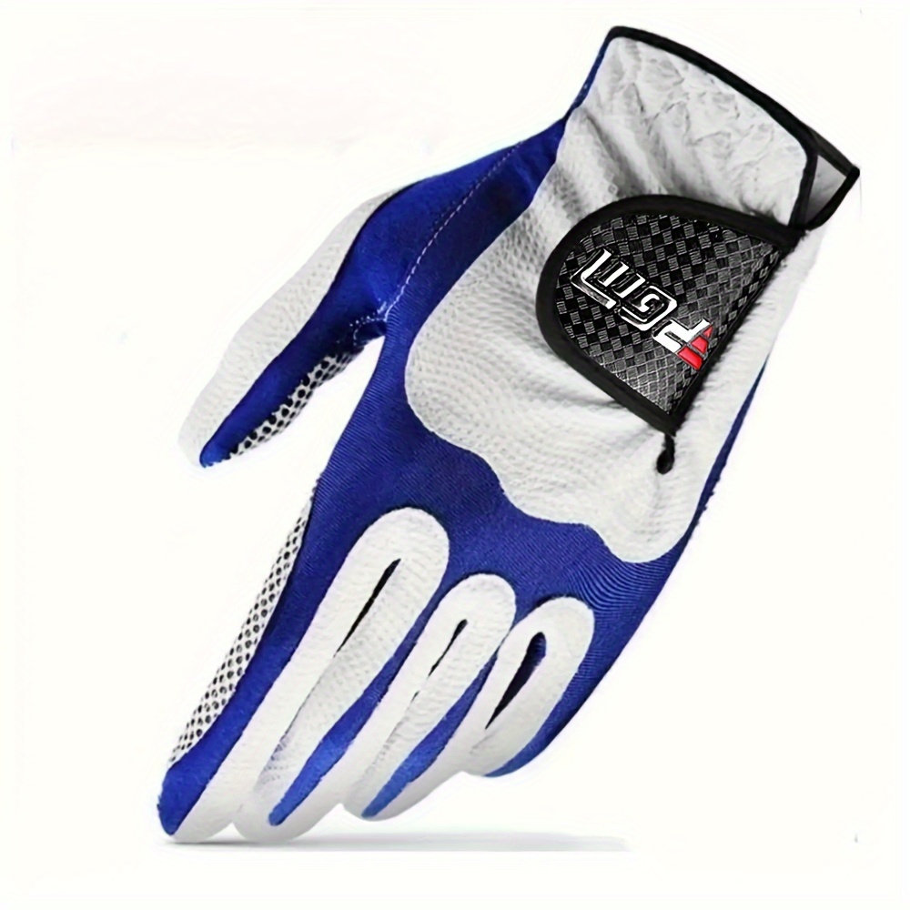 Pgm 1pc Professional Golf Gloves Non-slip Durable Training Clubs Gloves St016, Golf Accessories