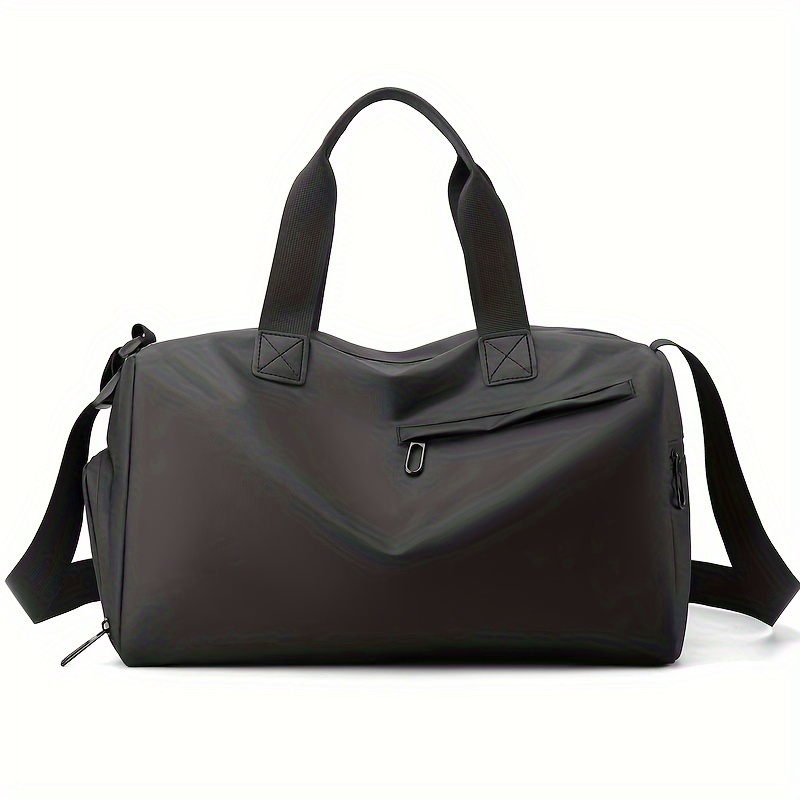 TEMU Large Gym Bag Wet/dry Separation - , Adjustable Strap, & Swim Tote In
