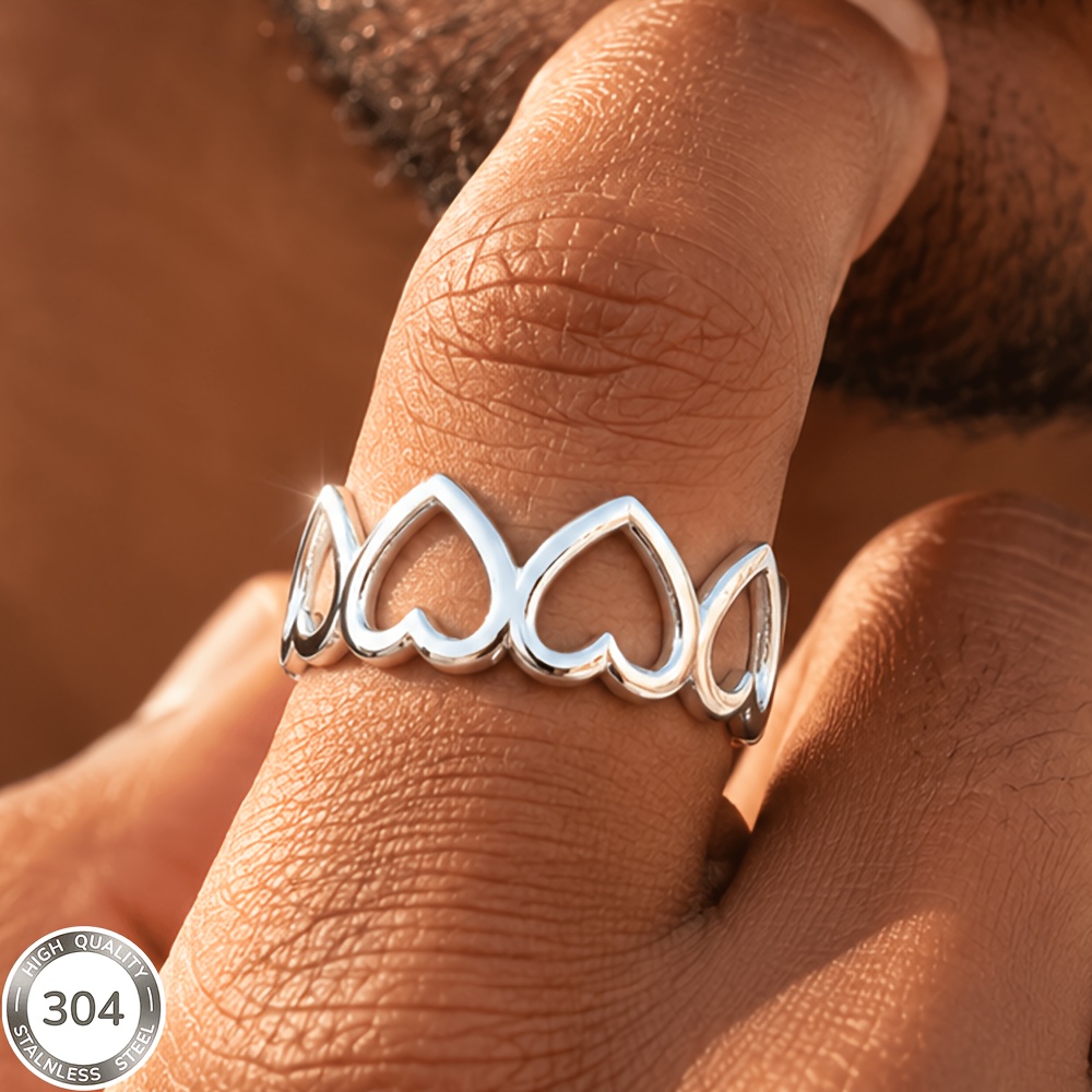 High-Quality Open-End Ring, Unisex Birthday Gift