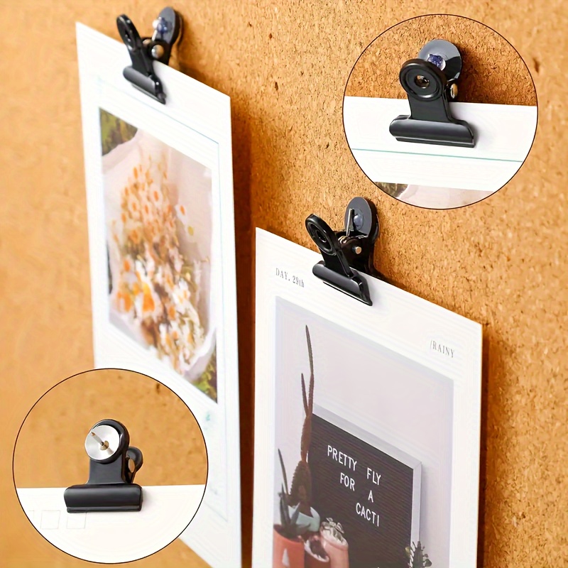 

[customer ] 10pcs Clips With Pushpins For Art, Crafts, Office Photo Display - Ideal For Documents, Invoices &