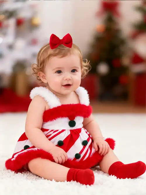 18 month christmas dresses Boutique Baby Christmas Outfits Baby Beau and Belle