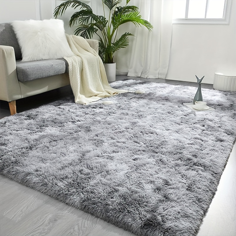 

1pc Fuzzy Rug, Carpet, Sofa Table Blanket, Bedside Mat,