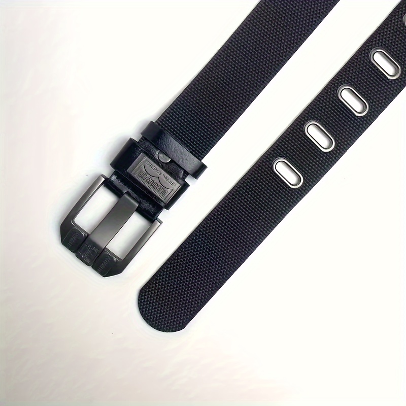 Y2K Tactical Canvas Work Belt for Men