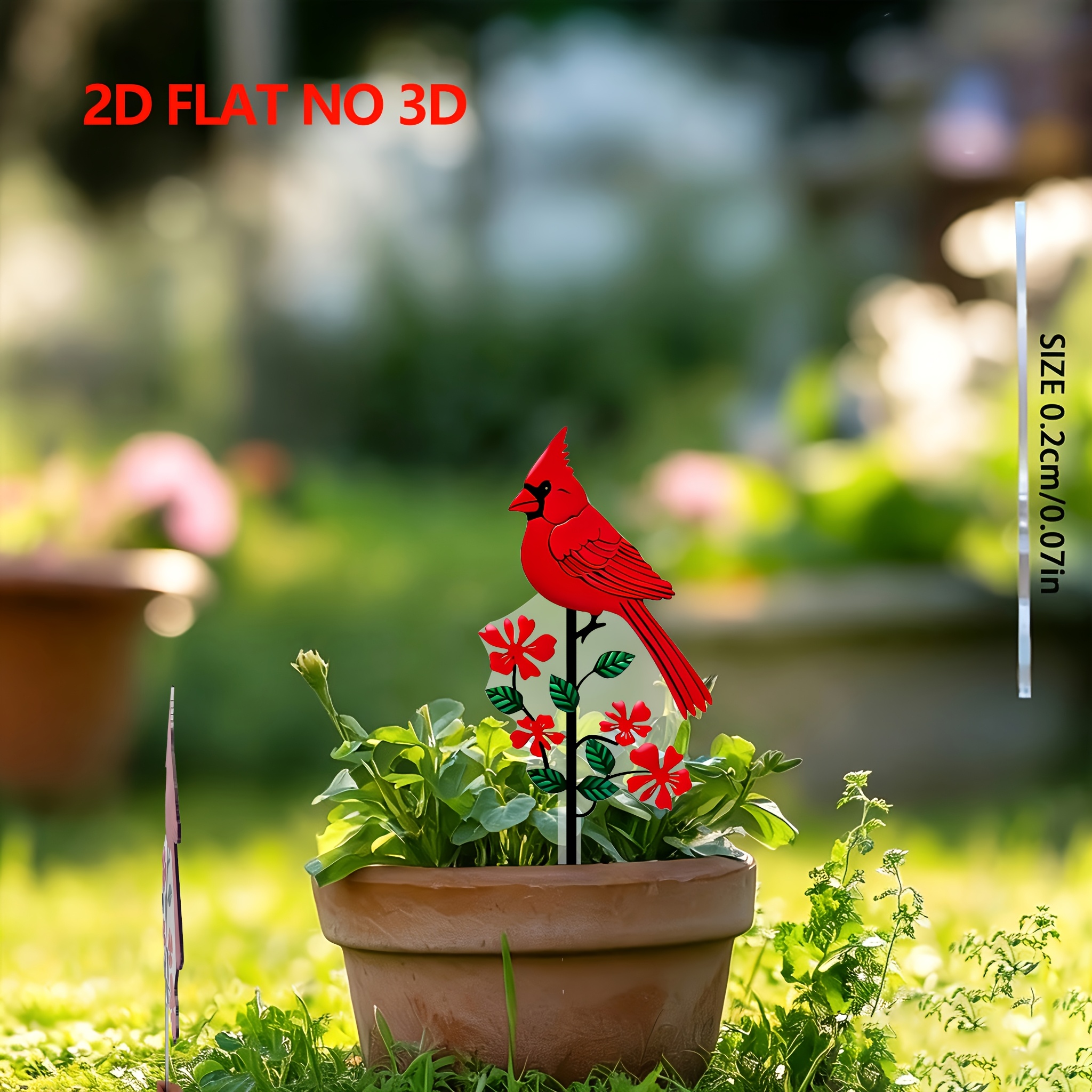TEMU 2d Flat 2d Flat 2d Flat 2d Flat 2d Flat 1pc Acrylic Garden Stake Decor Sign Suitable For Outdoor Yard Decoration TEMU 2d Flat 2d Flat 2d Flat 2d Flat 2d Flat 1pc Acrylic Garden Stake Decor Sign Suitable For Outdoor Yard Decoration