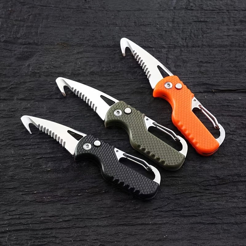 

Multi Functional Keychain Knife, Rope Cutting, Safety Belt Saw, , Portable And Portable Tool/1pc