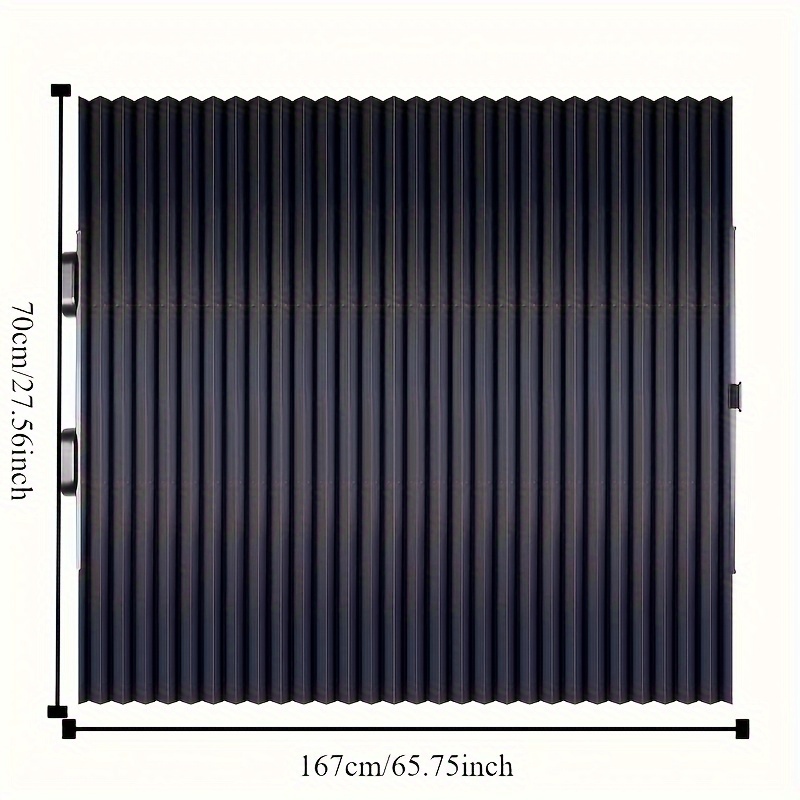 TEMU Sun Visor Sunscreen Heat Insulation Sunscreen Curtain Gear Cover Front Glass Plate Cover Sunshade Parking Artifact