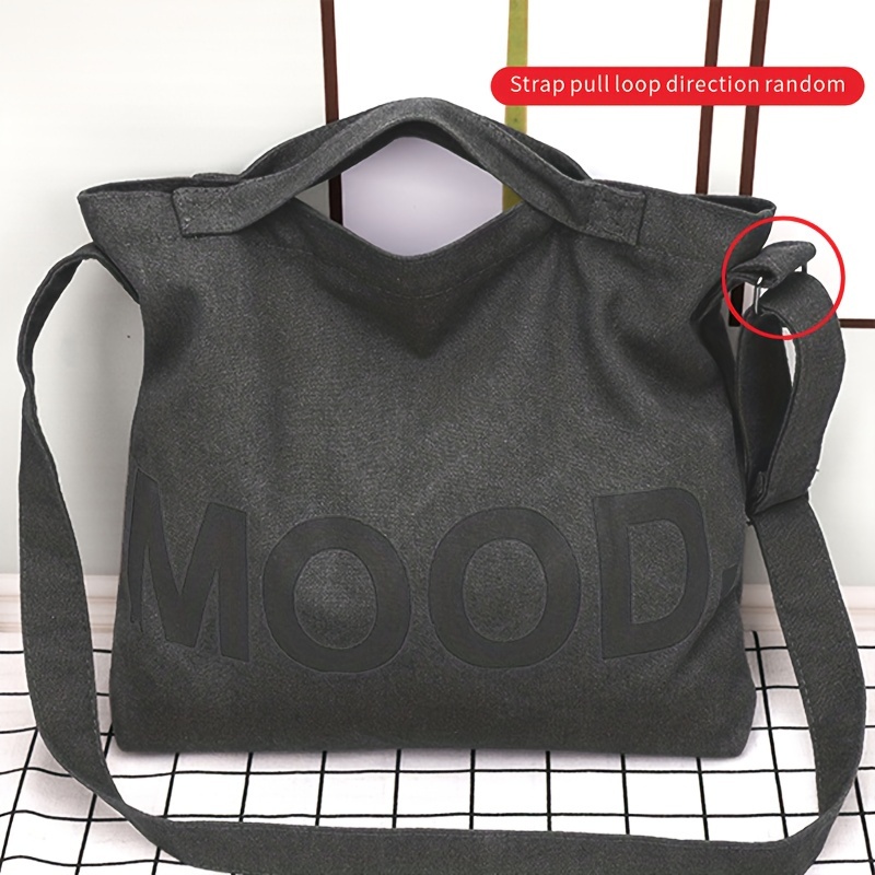 Large Capacity Women's Canvas Tote Bag for Outdoors