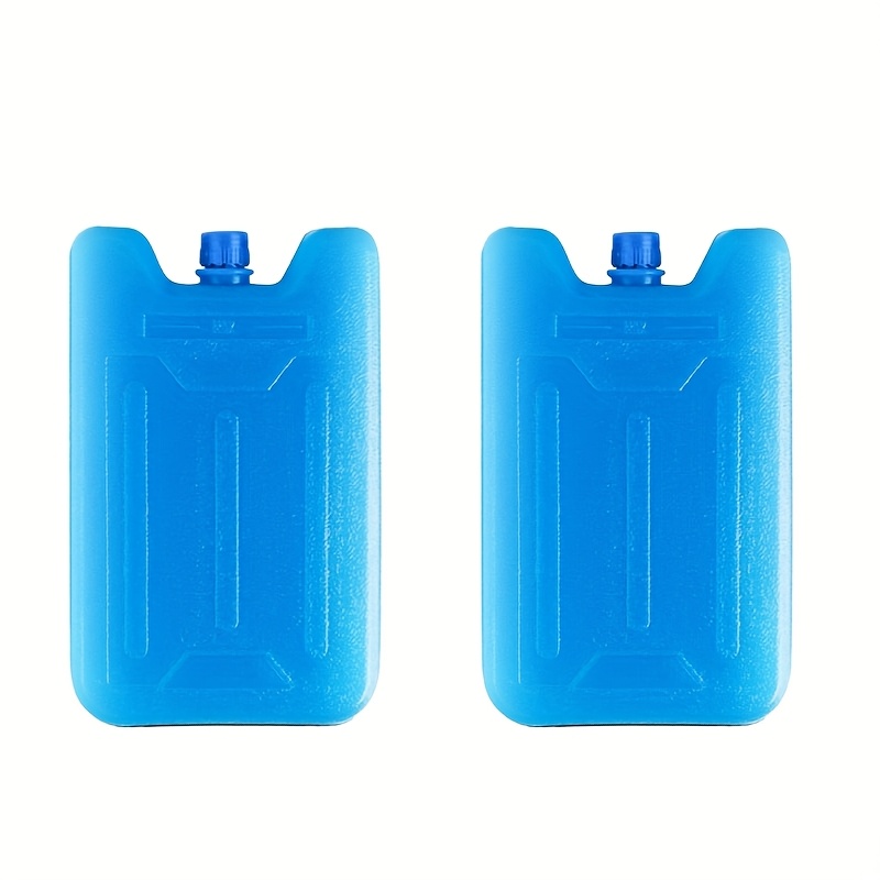 Image of 2pcs Ice Packs, 3 Sizes - Reusable Long-lasting Cold Compress (-5°c) Space- Bag | Dry Ice Bag For Refrigeration, Not For Food Contact, Empty Box