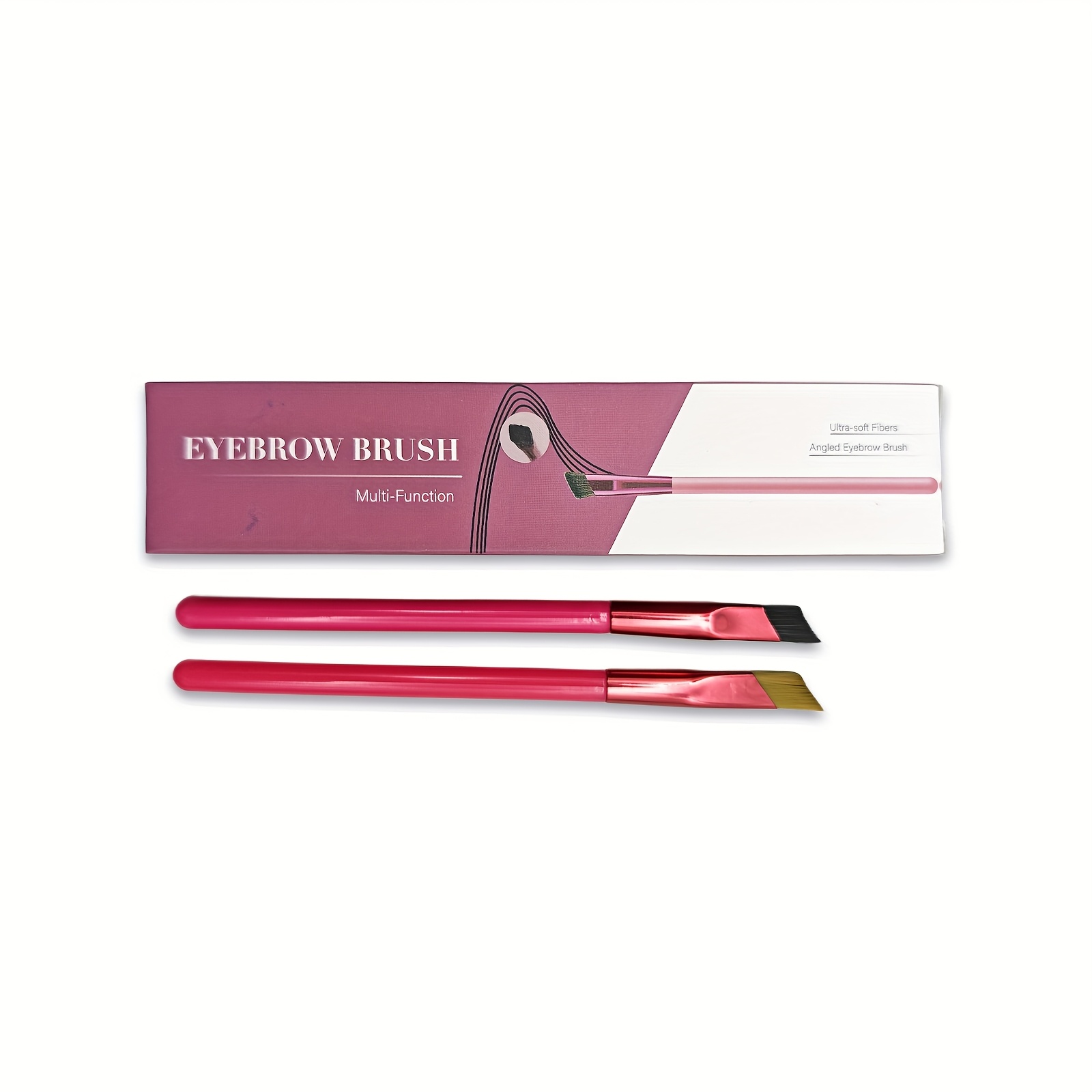   bulk brown   one brown   3 in 1 angled eyebrow pencil with sharpener and concealer brush multifunctional makeup tool eyebrow brush for wild brows professional makeup artist brush square multifunctional 3d drawing hairline eyebrow cream concealer eyebrow brush ergonomic handle makeup brush suitable for makeup