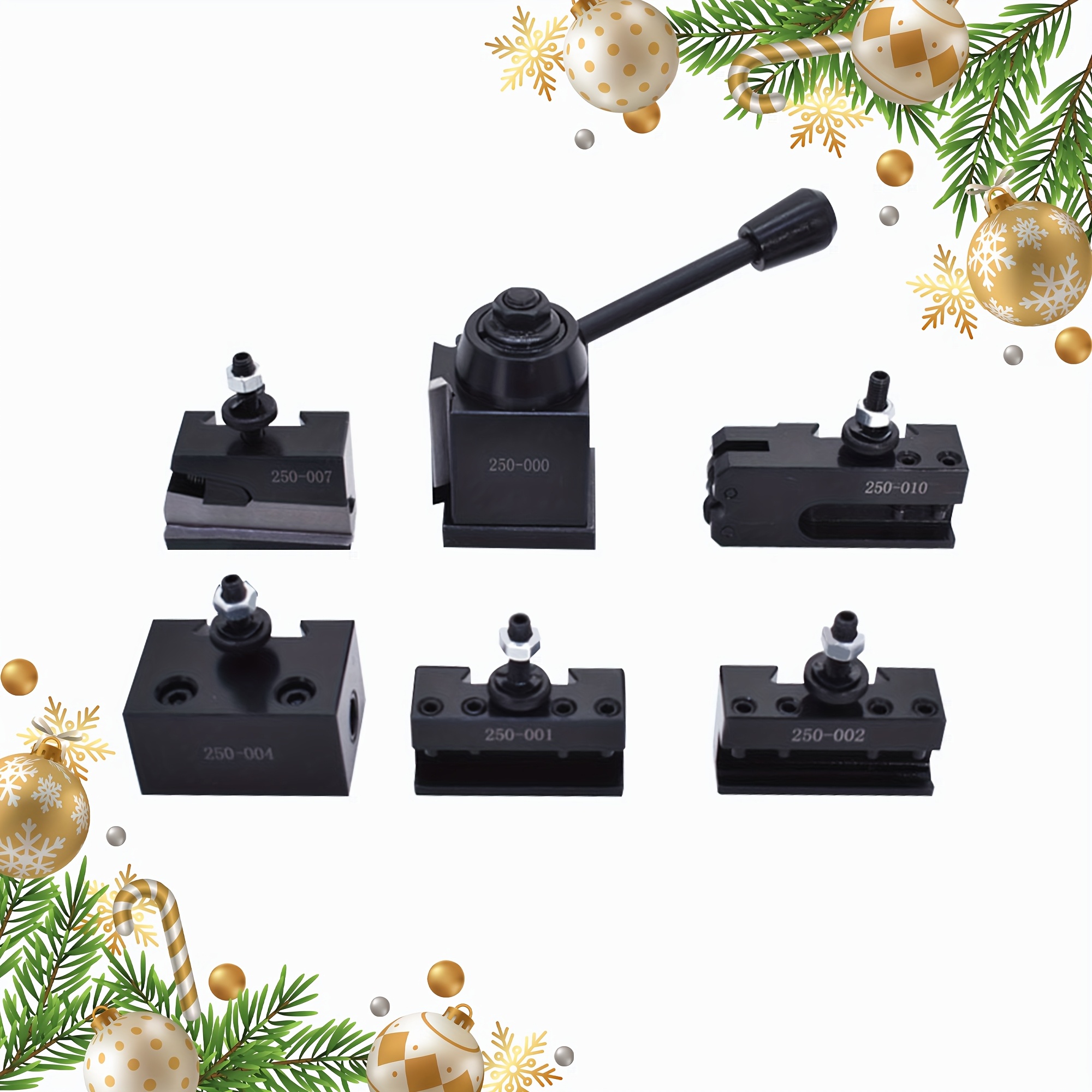 

6pcs Oxa Wedge Toolholder Set (250-000 250-001 250-002 250-004 250-007 250-010) 6-9in