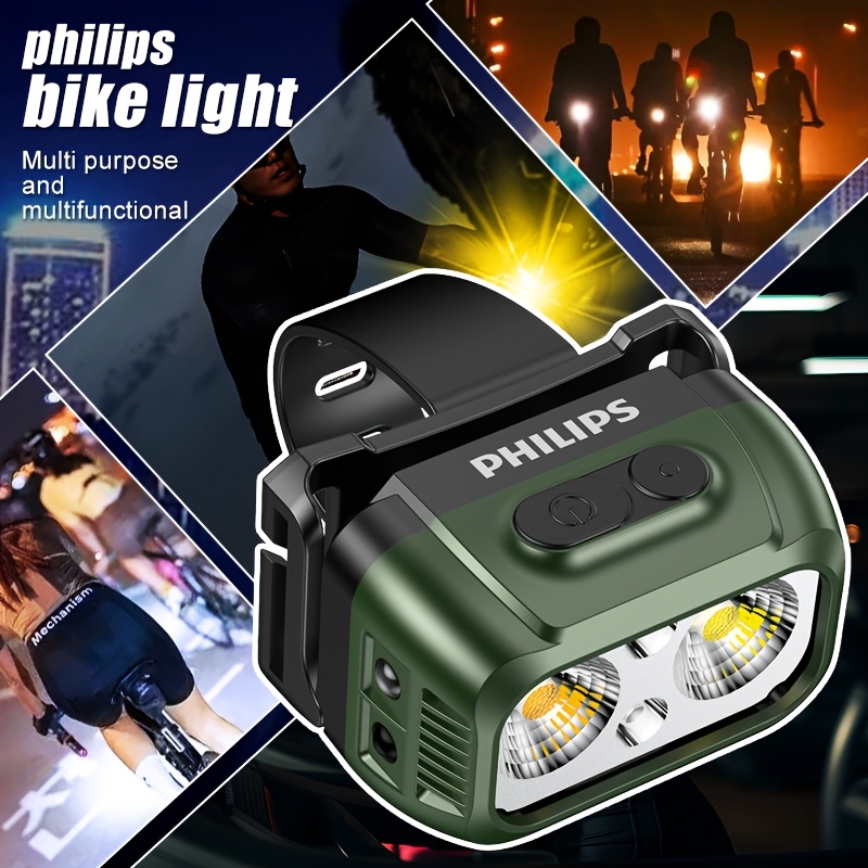 1p night riding bicycle headlamp 1341rhg yellow - Temu Mexico
