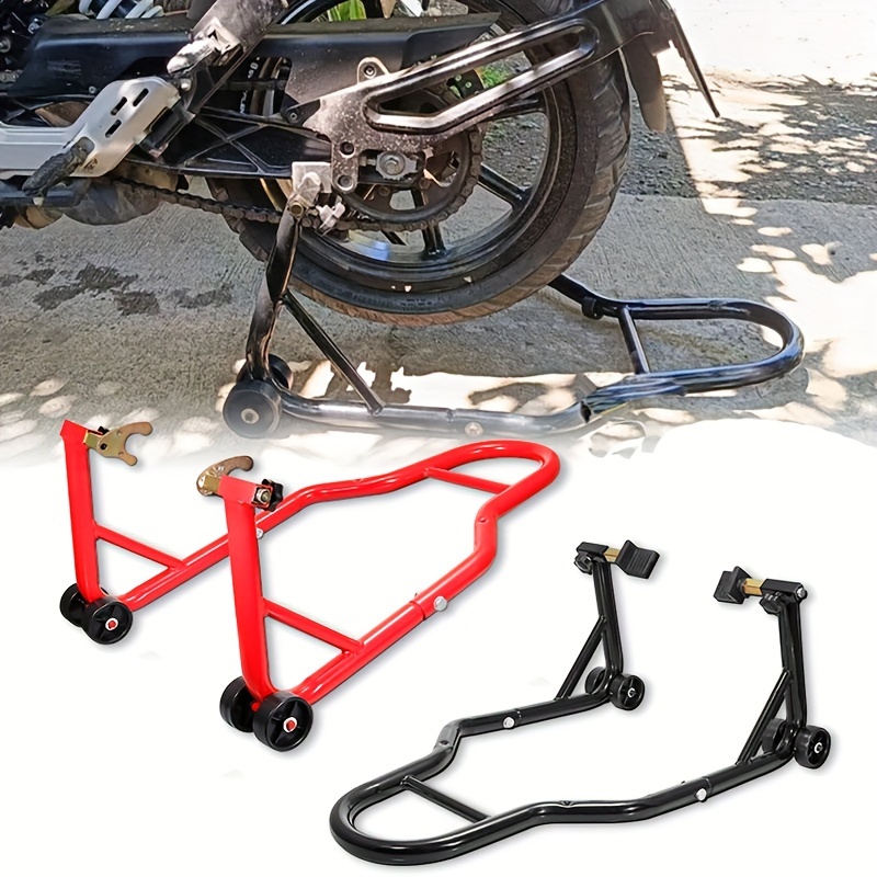 Motorcycle Stand Front and Rear Combo Wheel Lift Stands Swingarm Spool Paddock Stands for Sport Bike Fit for for for Honda for Kawasaki Universal Motorcycle Lift Jack Stand