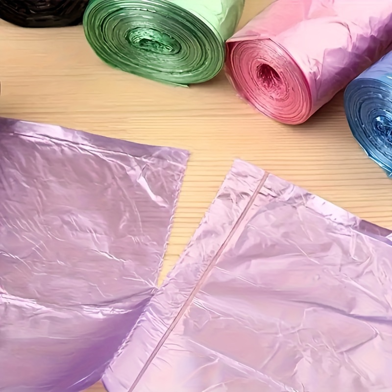 100pcs multi purpose disposable garbage bags   home   ideal for living room bedroom outdoor bathroom 17 72 x 19 69 inches details 6