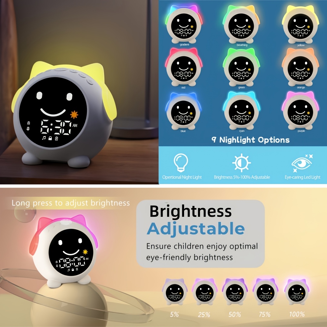 Sleep training clock features