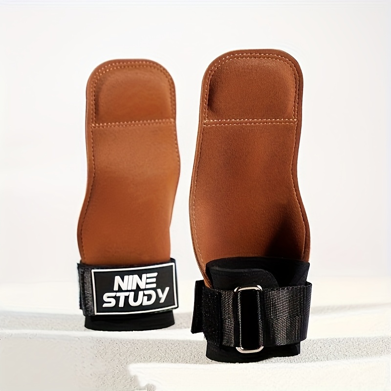 E-shop 2er-Pack Fitness-Assistenzbänder - Rutschfeste Handgelenkschlaufen mit strukturiertem Griff, strapazierfähiges Mikrofaser-Material, verstärkte
