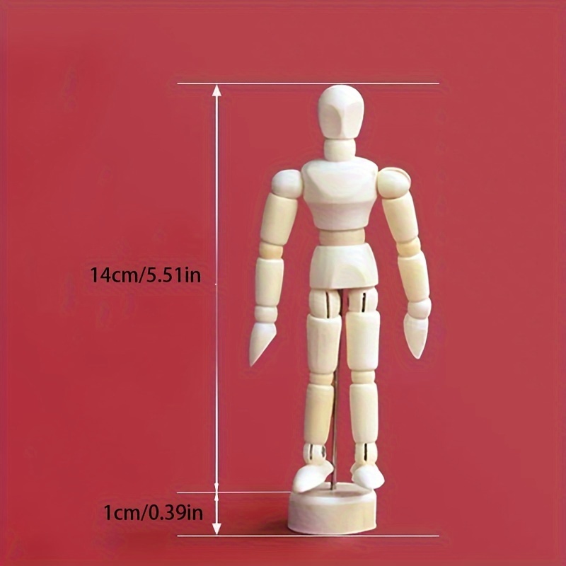 Flexible Wooden Hand Full Body The Mannequin 2 For Men Fashionable