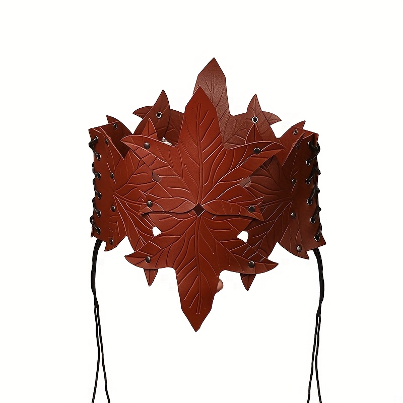 TEMU CITANBEITI Middeleeuwse Renaissance Vintage Brede Riem Elf Eikelaar Corset - Elf Stijl Taille Cincher met Uitstekende Eikelaar Ontwerp, Perfect