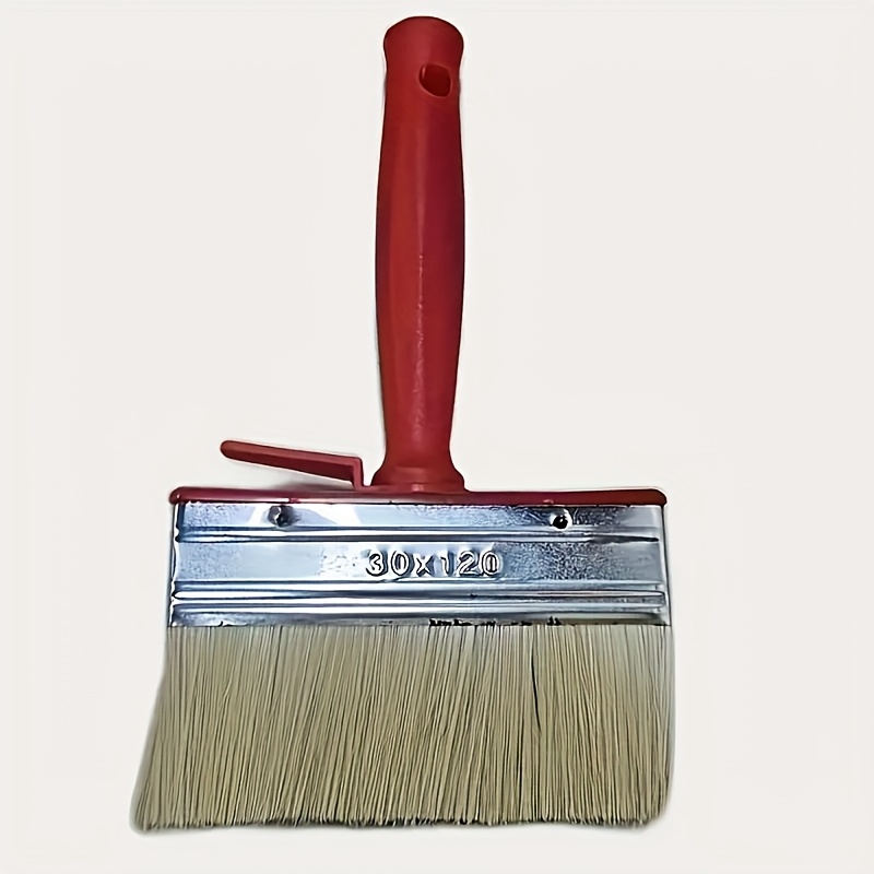 1pc Special Industrial Plastic Coating Paint Brush Long Hair Decoration Wall Brushing Tool