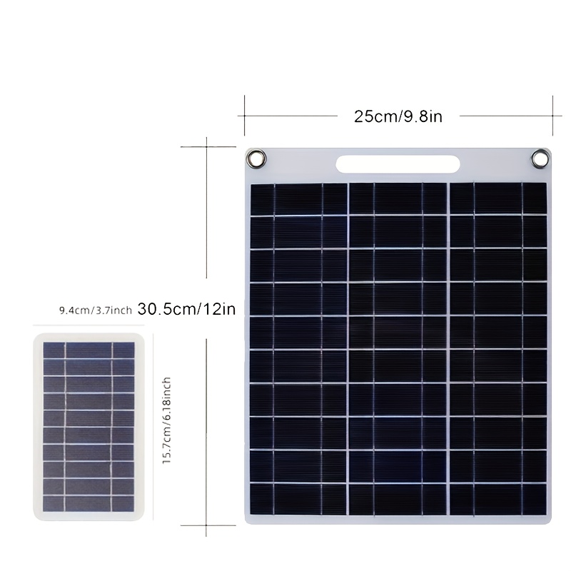 outdoor travel camping solar panel charger solar powered 1pc usb charger 36  controller female to male usb connector compatible with phones power banks flashlights fans Product details 0