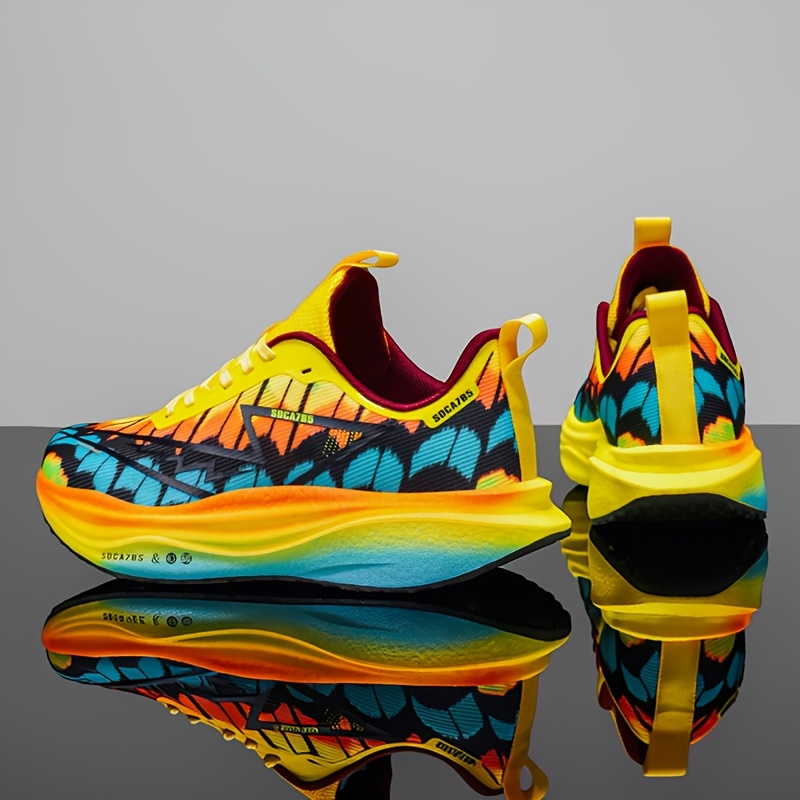 Unisex Lightweight Breathable Running Shoes, Carbon Plate Technology