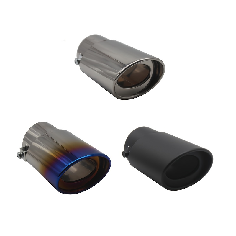 

1pc Universal Stainless Exhaust Tip, And Stylish , , Compatible With Most Vehicles