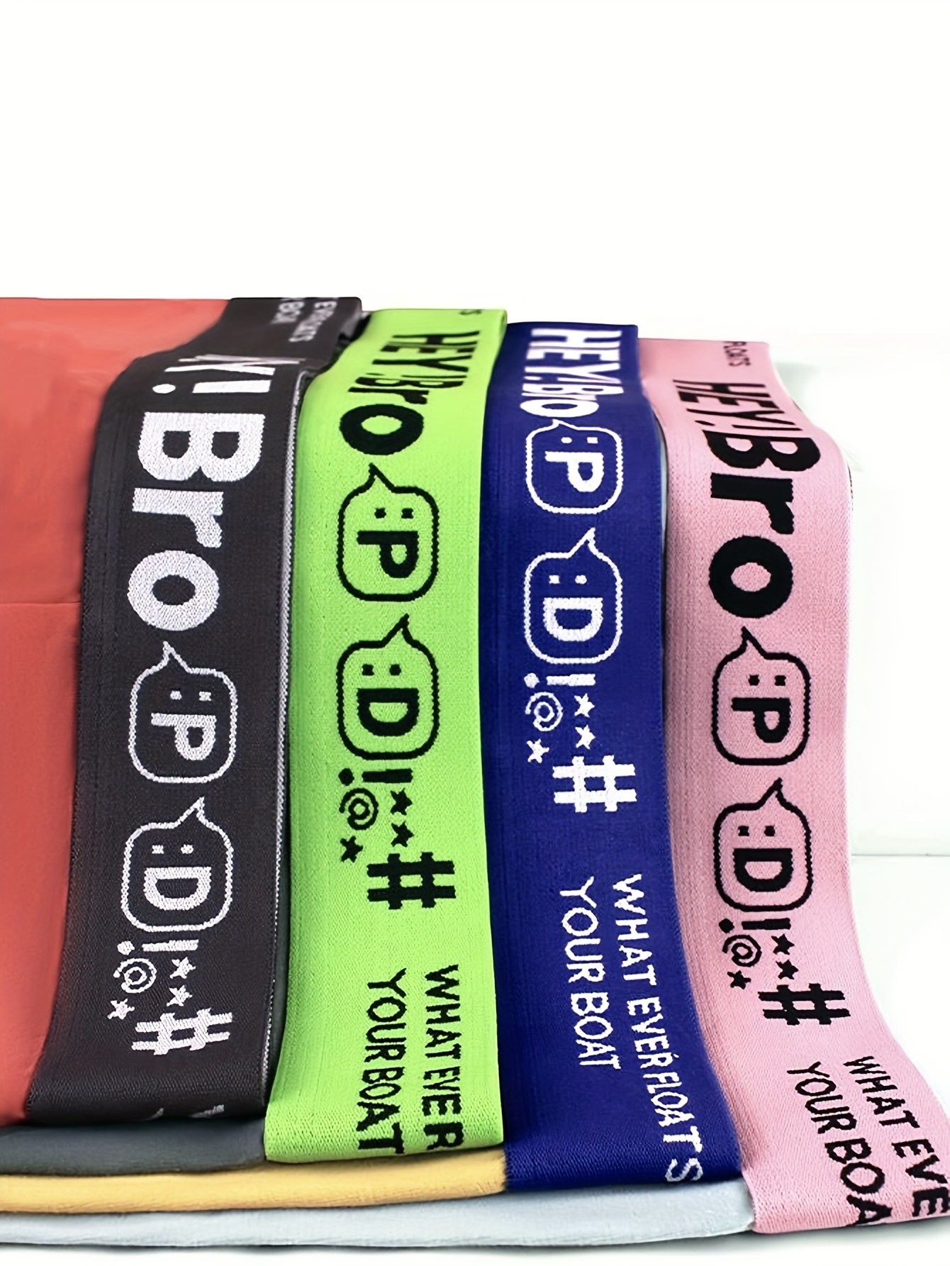 A Pair of Stylish Men'S Boxer Shorts in Random Colors, Available in Large Sizes.