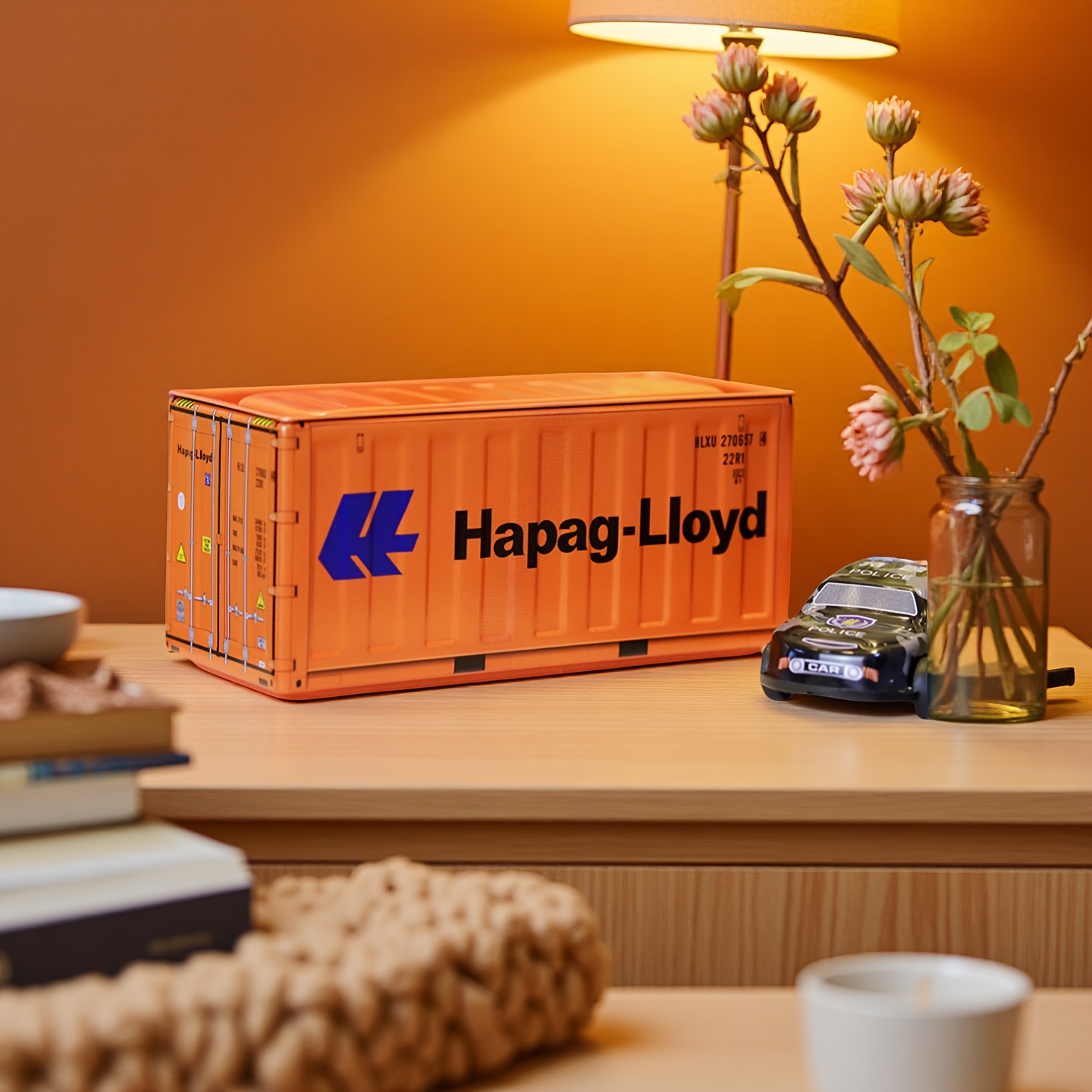 Image of New Container Desktop Storage Box Home Decoration Ornaments Style Miniature Scene Decoration Photography Props Item Storage Neat Card Storage Jewelry Storage
