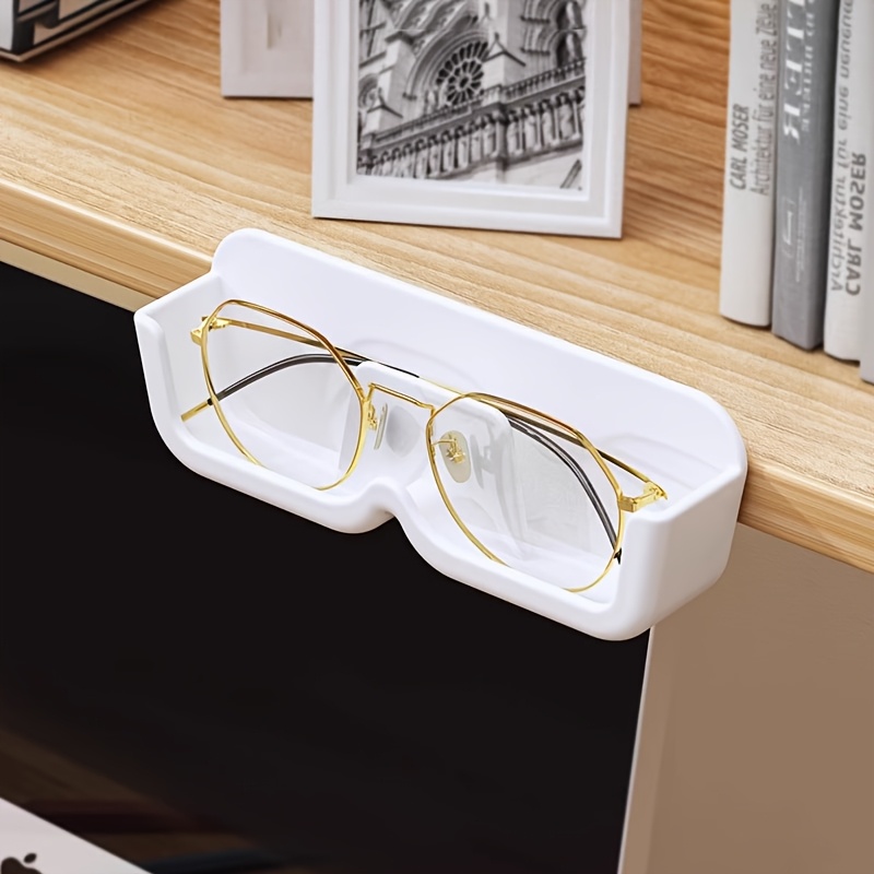 TEMU Boîte de rangement mural pour lunettes perçage, Présentoir à lunettes de mode haut de gamme, Organisateur de présentation et de rangement pour