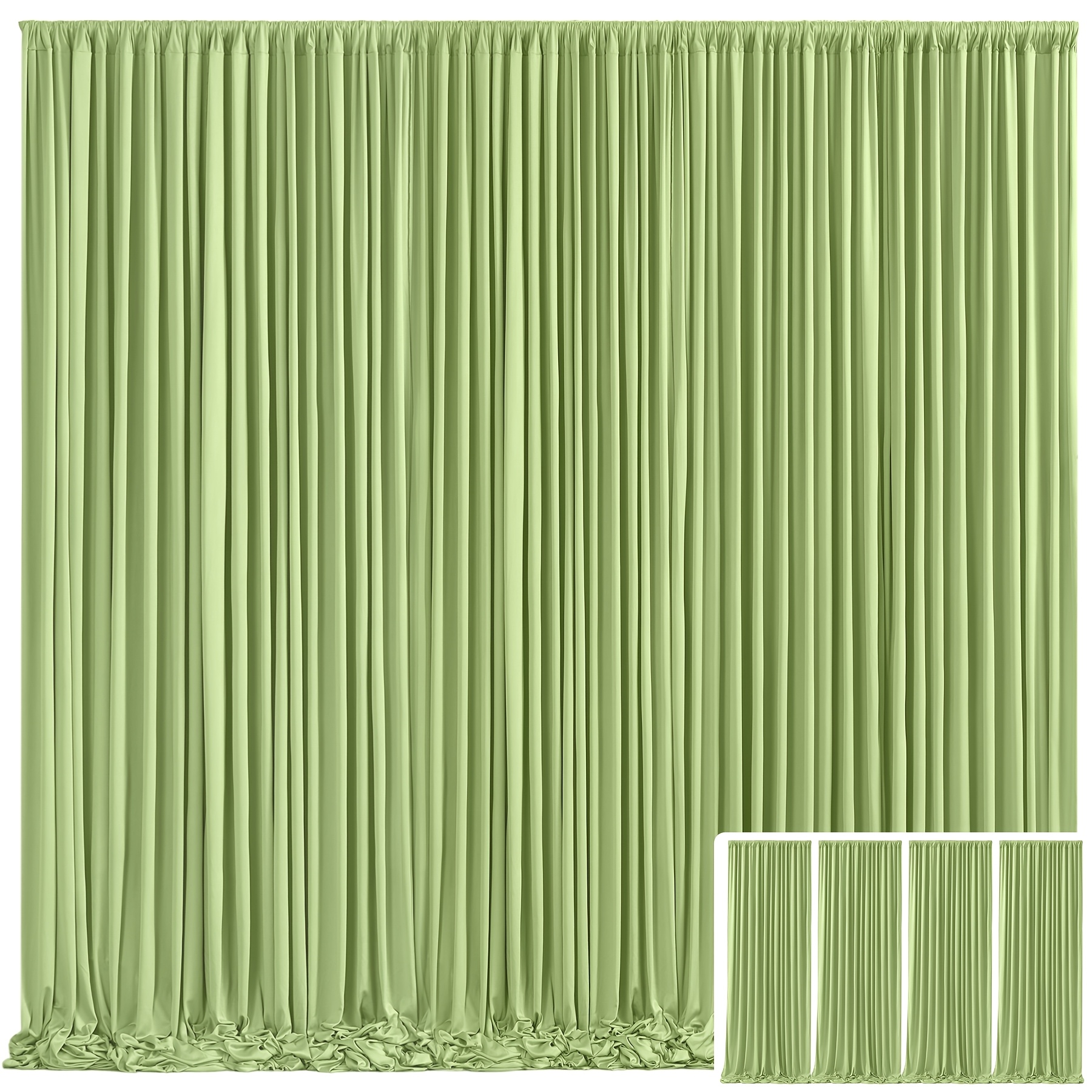 Image of 4 5 X 7-foot High F-shaped Photography Backdrops 2d, Wrinkle-resistant With Drape, Featuring 1.5-inch Hanging Holes, Ideal For Engagement Parties, Birthdays, And Party Photo Decorations
