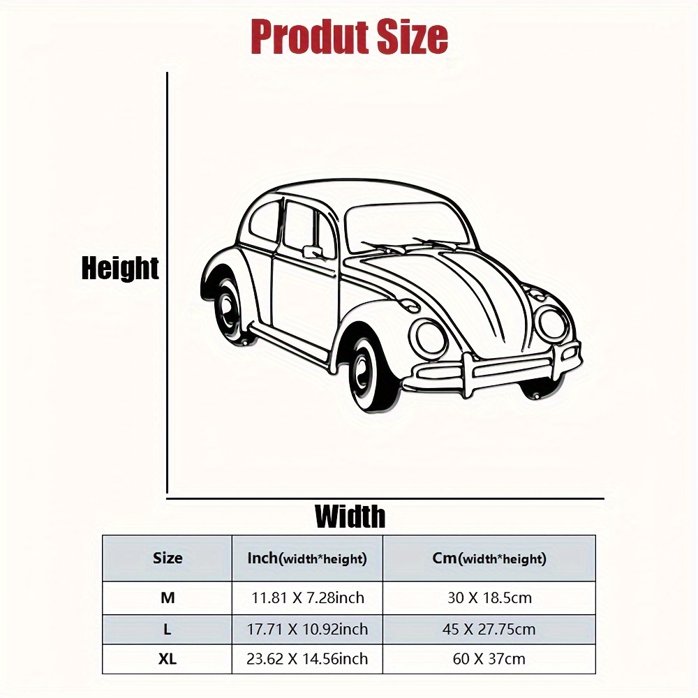 TEMU 1pc Wall Art Lron Metal Wall Art, Large Size Hang Metal Wall Art As Valentines Easter Thanksgiving Halloween Christmas Graduation Anniversary