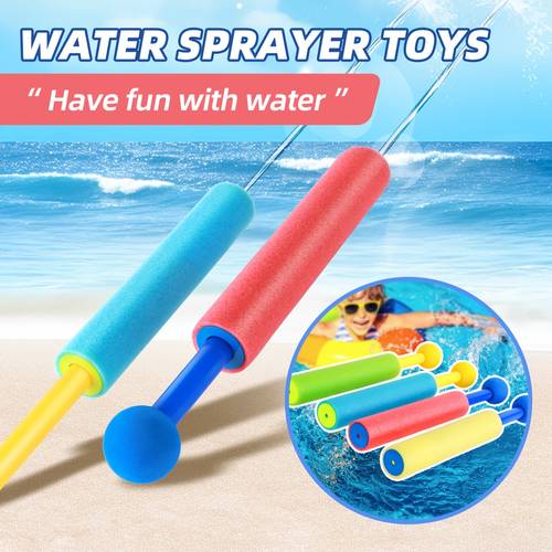 Set of 12 Water Spraying Toys | Toys for The Pool | Adjustable Foam Water Blaster | Ideal for Pools, Beaches, Patios, And Yards, Offering Long-Range Outdoor Summer Water Enjoyment | A Gift for Kids for an Exciting Water Battle | Assorted Colors