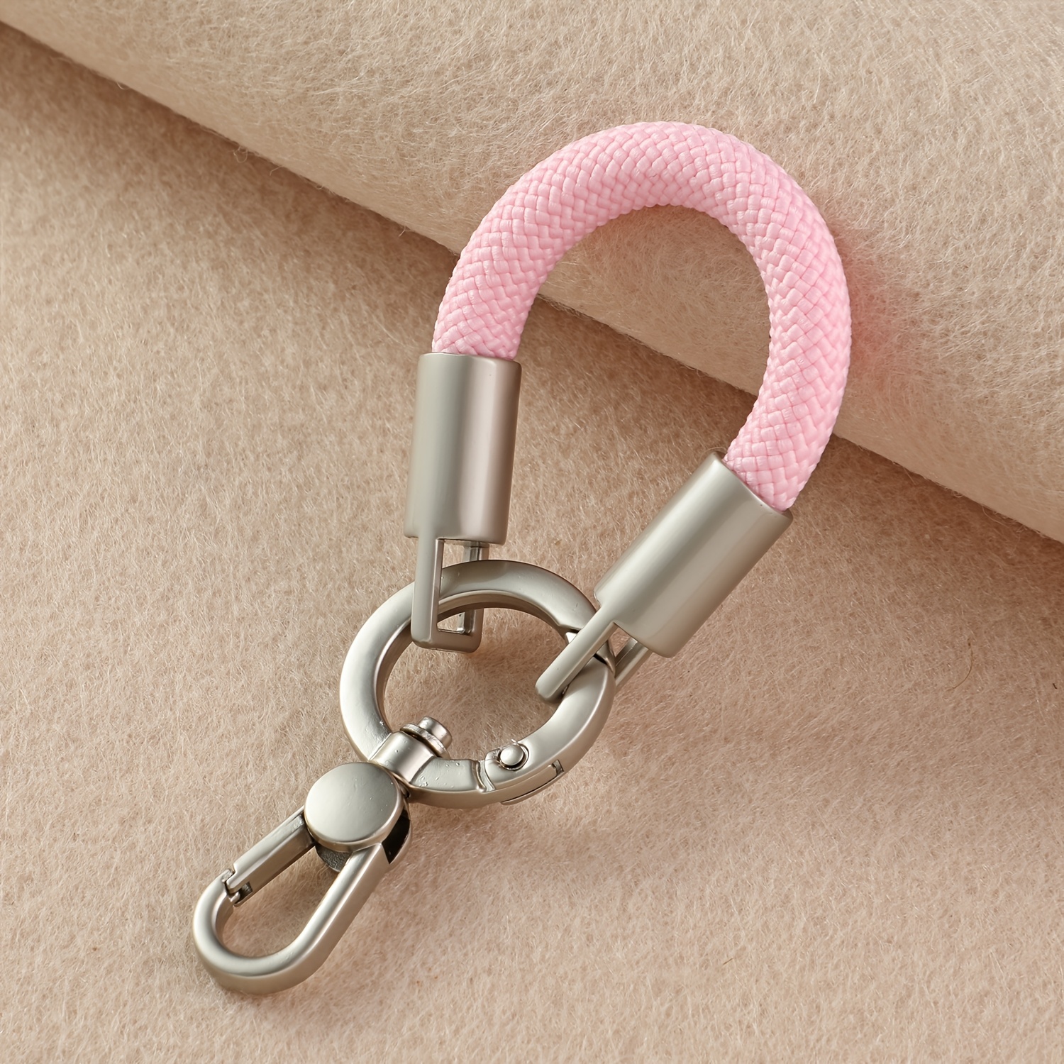 TEMU 1pc Correa para dedo , cordón corto para teléfono. Cadena móvil versátil y antideslizante y antipérdida con clip universal incluido para un