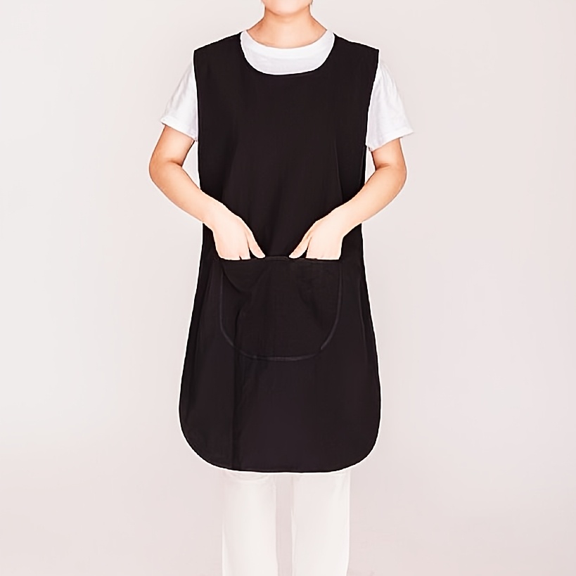 Barbershop Special Double-sided Work Clothes, Technician Assistant Barber Apron, Suitable For Barbershop, Nail Art, Home Cleaning, Etc