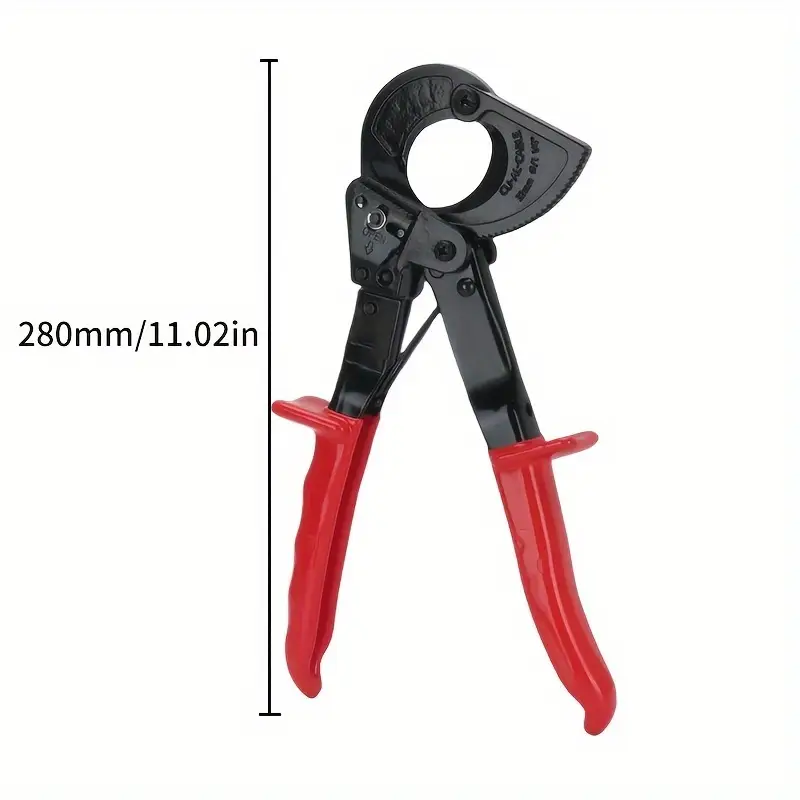 heavy duty ratchet cable cutter portable metal wire cutting tool for aluminum copper up to 240mm capacity no electricity needed ideal for holiday birthday gifts details 4