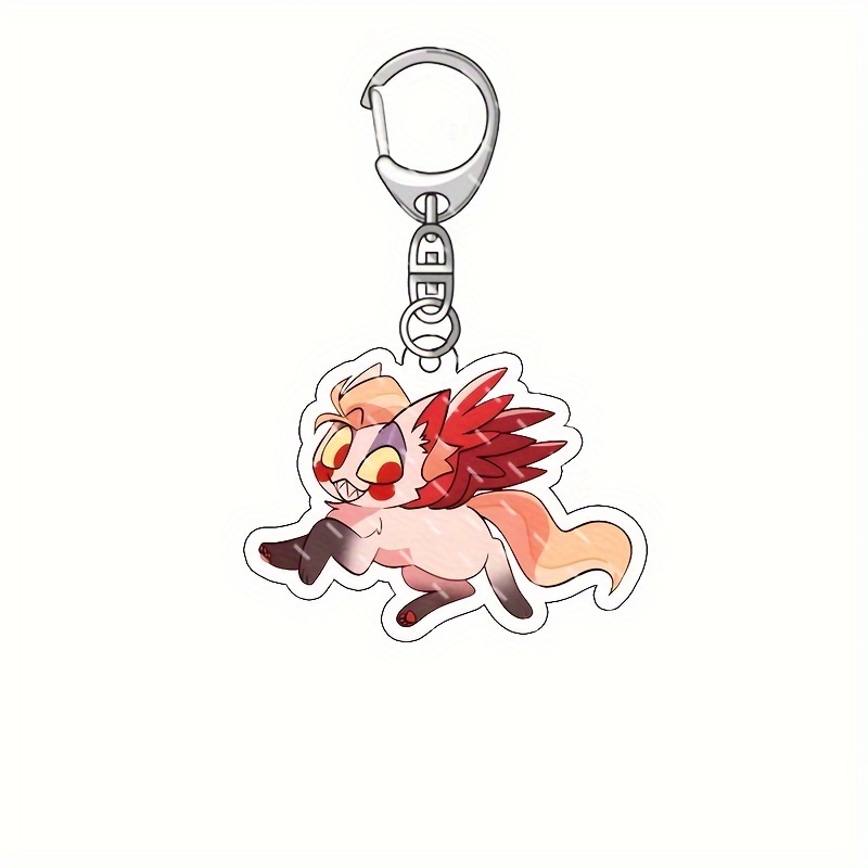 Acrylic Keychain With College Style, * Design, Fashionable And Durable Key Ring