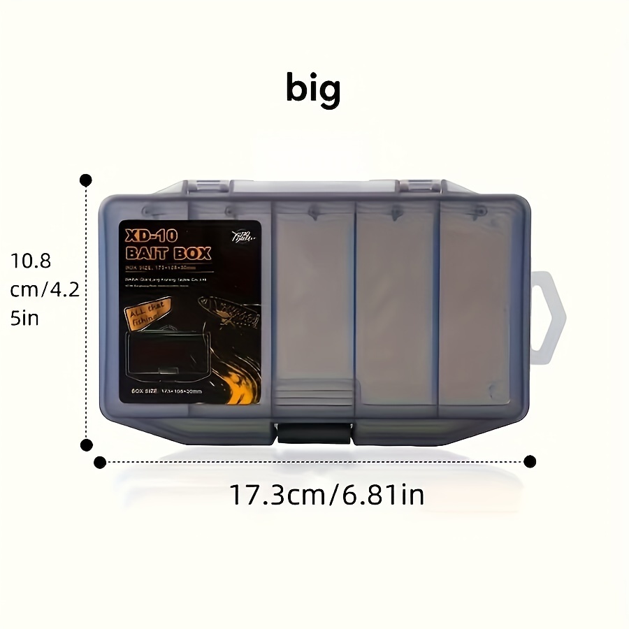 Tackle Boxes Small Accessory Box Storage Box Fishing Tackle Storage Fake Tackle Boxes Tackle Boxes Minnow Pencil Jig Tackle Boxes 1pc