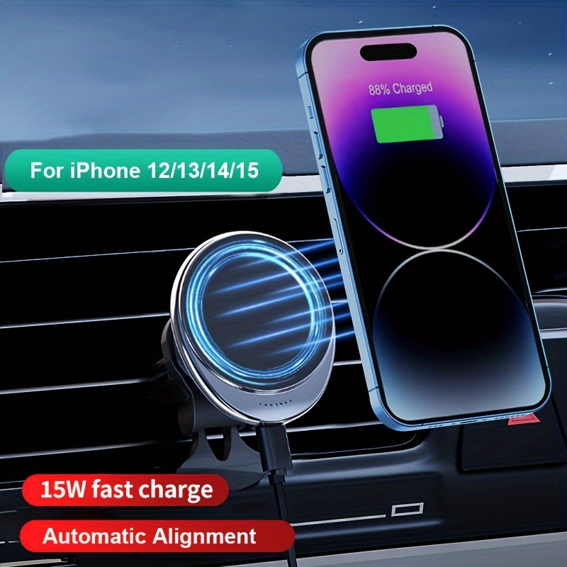 

Car Wireless Charger M1, With Magnetic Suction , Air Outlet Installation