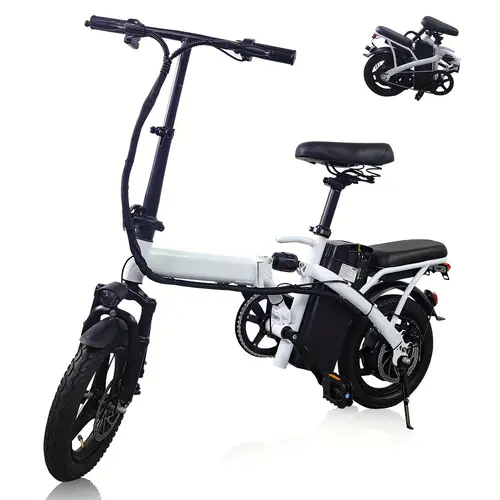folding electric bike folding electric bike powerful speed 14 inch tires commuter friendly light weight long lasting battery