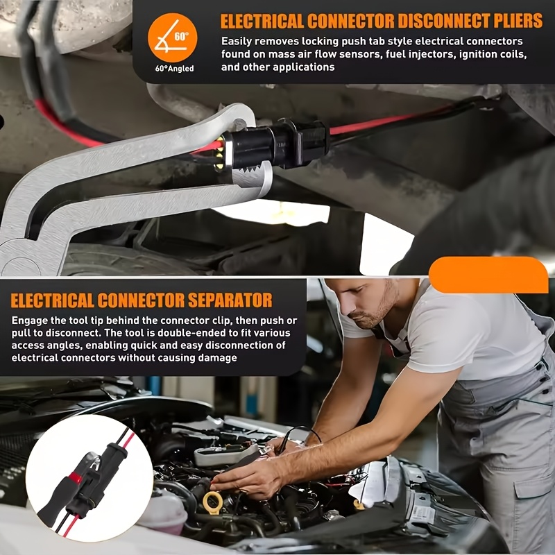 automotive hose disconnect tools long spark plug removal pliers electrical pliers for car motorcycle automotive repair tools Product details 4