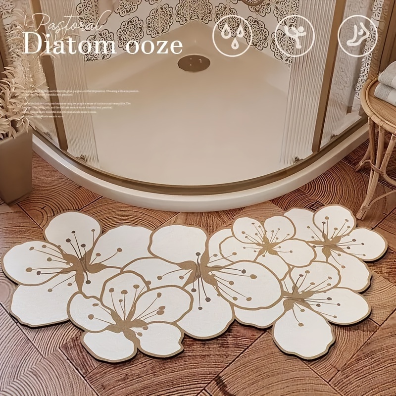 

- Bath Mat - Dry, Rug For Bathroom & Decor, Christmas/halloween Decoration