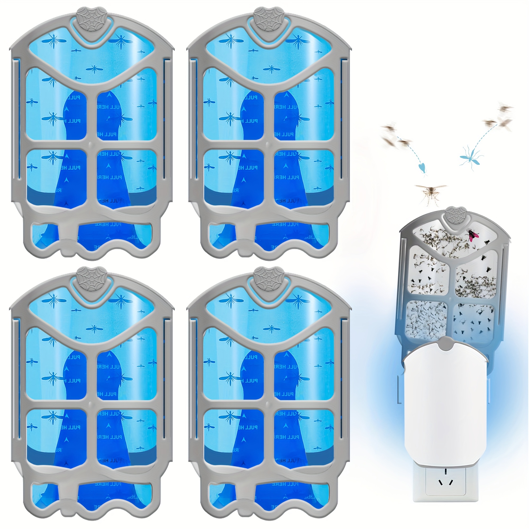 8 Or 16-Pack Flying Insect Trap Refills – Compatible With ZEVO Indoor Fruit Fly Traps 2 thumbnail image