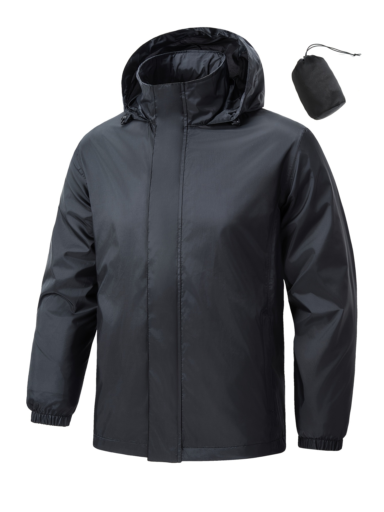 Windbreaker Herren Leicht - Winddichte Übergangsjacke Mit Kapuze Für Outdoor & Alltag