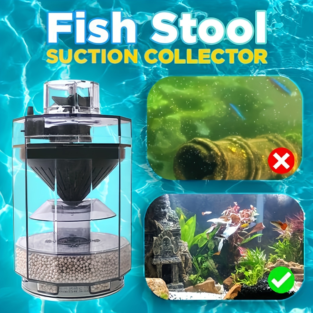 

Self-cleaning Aquarium Filter Barrel - Durable Plastic, Ideal For Fish Tanks Fish Tank Filter Fish Tank Filter System