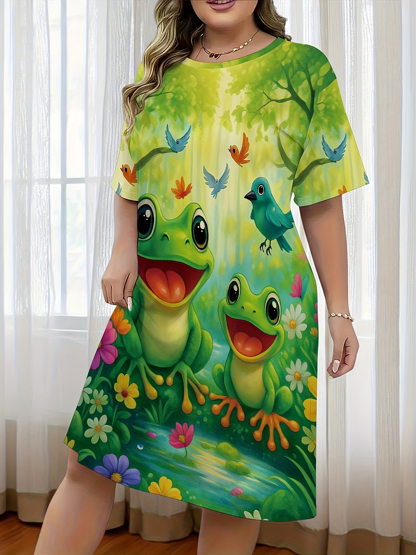 knee length dresses for ladies Frog Princess Gown & Belt Set 5 main image 0