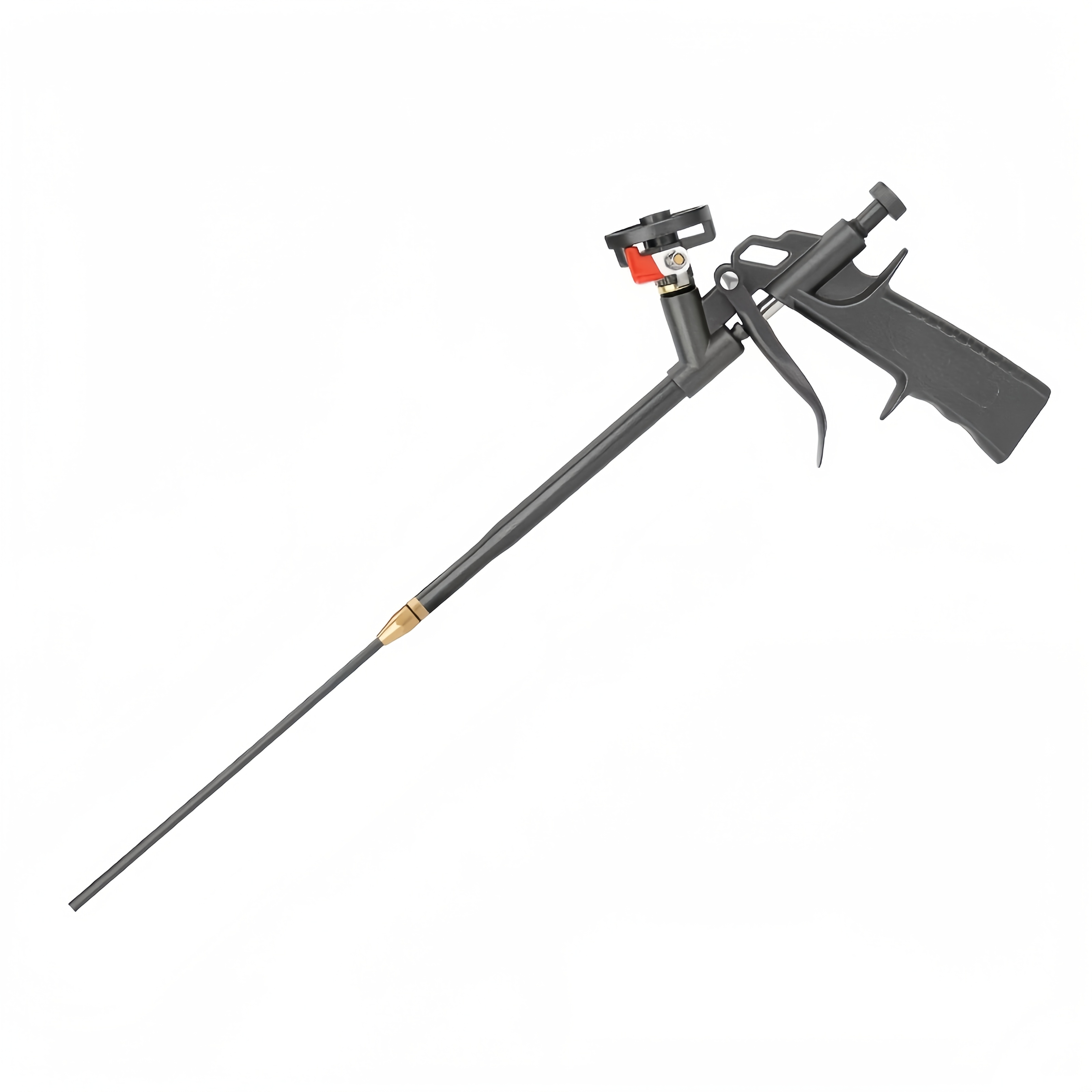 TEMU 1pc Professional Foam Application Gun With - Heavy-duty Construction, Manual Trigger Pump For Flooring, Windows, Doors, Plumbing - Easy-clean